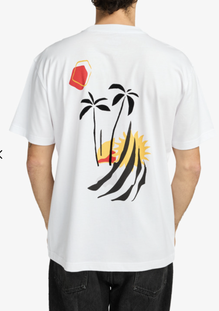 Camiseta Rvca Cutship - White