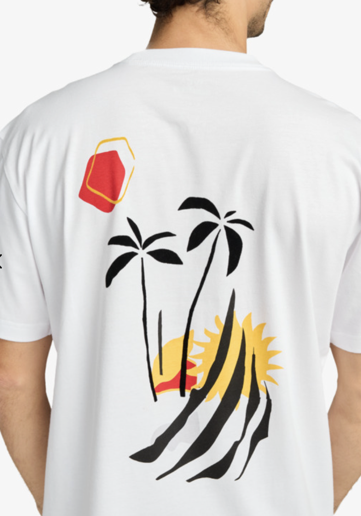Camiseta Rvca Cutship - White