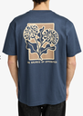 Camiseta Rvca Flower Balance - Moody Blue