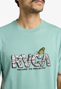 Camiseta Rvca Butterfly Fx - Bottle Green