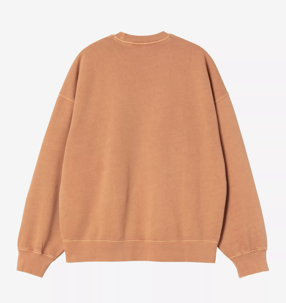Sudadera Carhartt WIP Benton - Redheaven (Garment dyed)