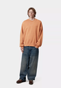 Sudadera Carhartt WIP Benton - Redheaven (Garment dyed)
