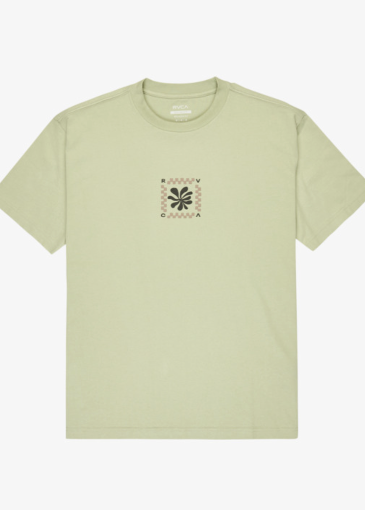 Camiseta Rvca Mosaic Fragments - Light Olive