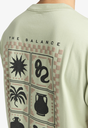 Camiseta Rvca Mosaic Fragments - Light Olive