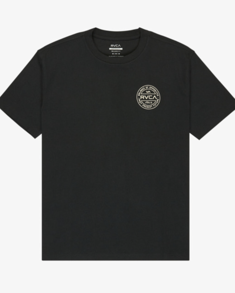 Camiseta Rvca Logo Pack - Black
