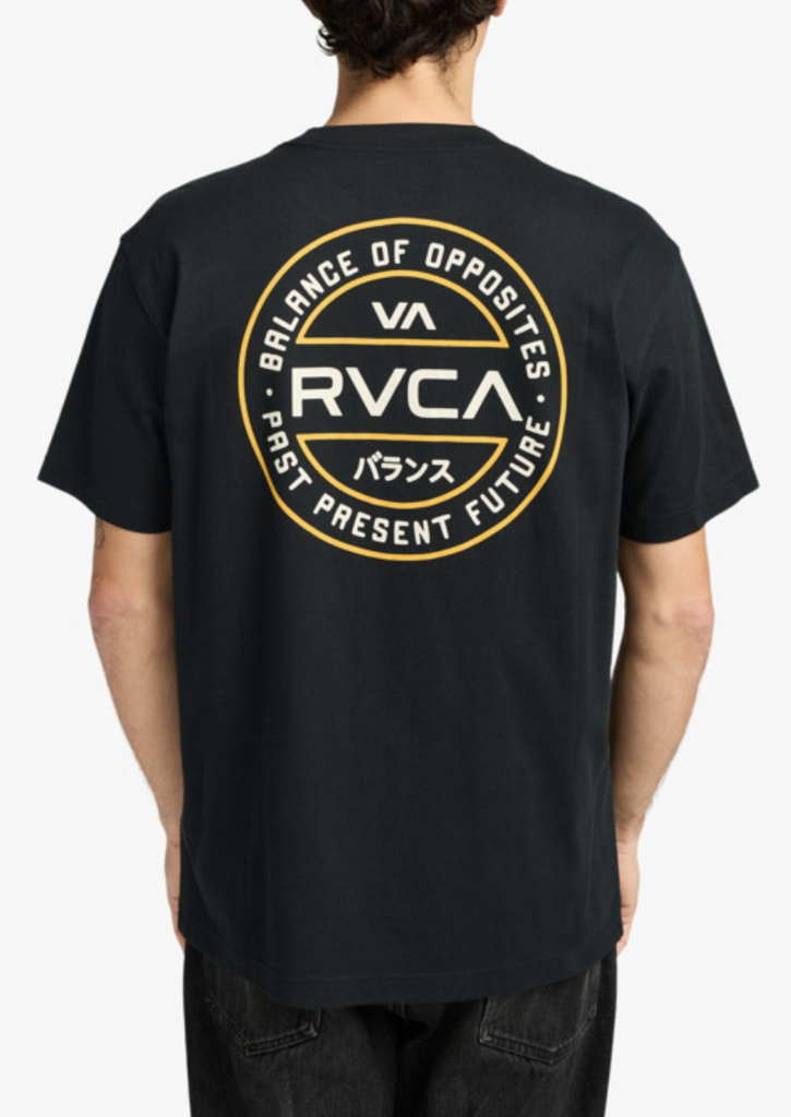 Camiseta Rvca Logo Pack - Black