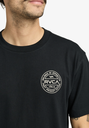 Camiseta Rvca Logo Pack - Black