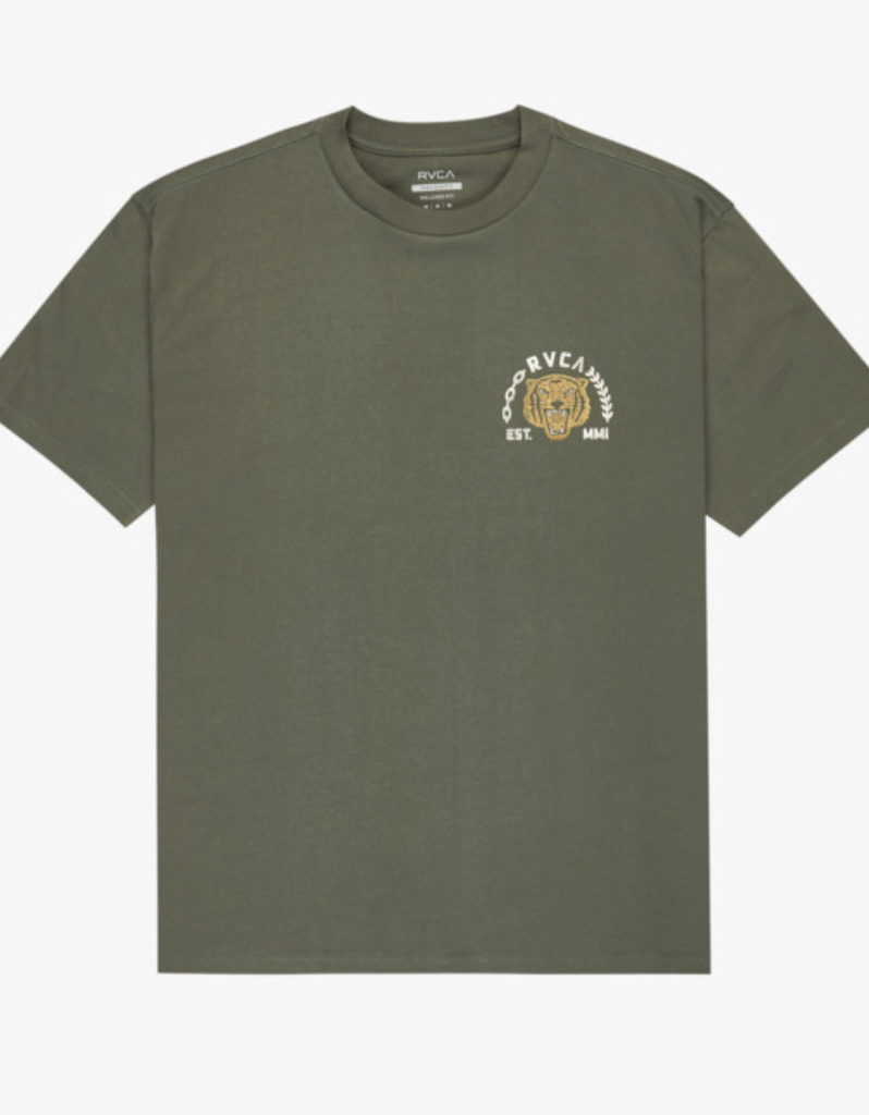 Camiseta Rvca Squadron - Sage Leaf