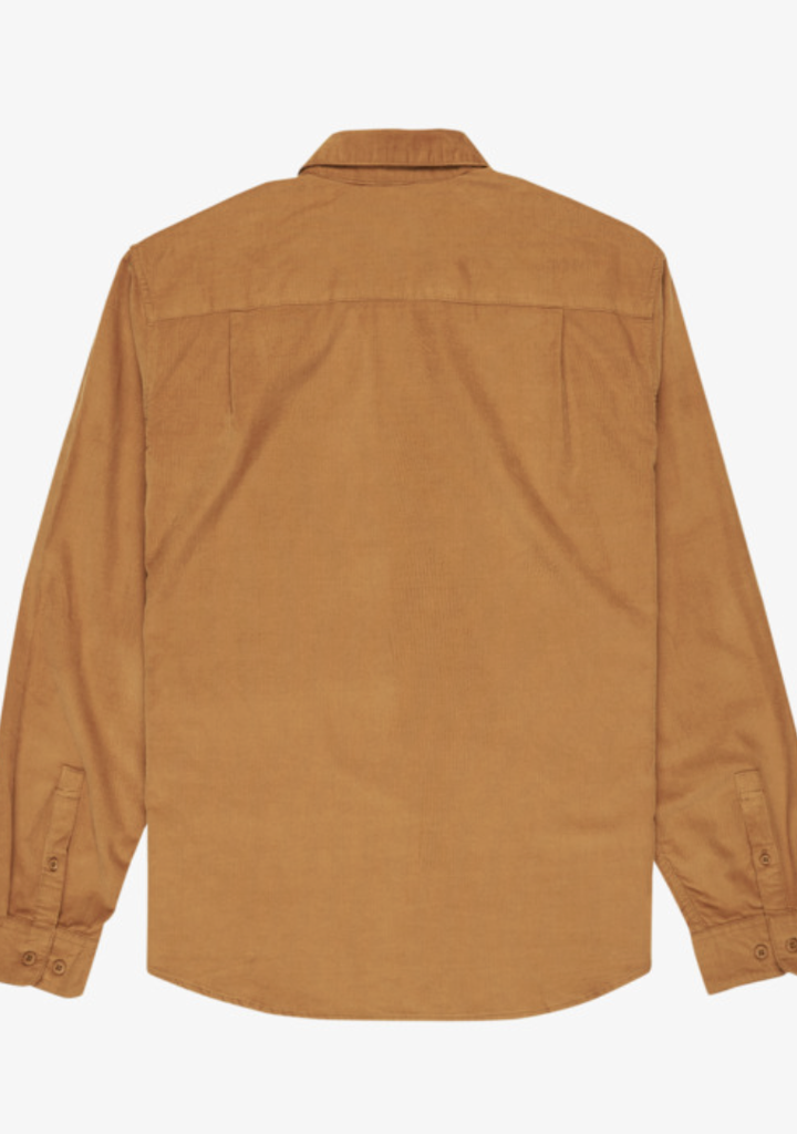 Camisa De Pana Rvca Freeman Cord II - Camel
