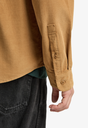Camisa De Pana Rvca Freeman Cord II - Camel