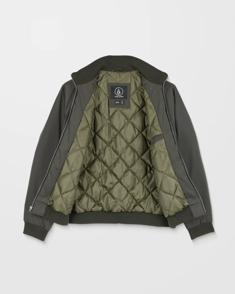 Chaqueta Volcom Damerman Bomber - Rinsed Black