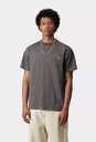 Camiseta Carhartt WIP American Script - Porphyry