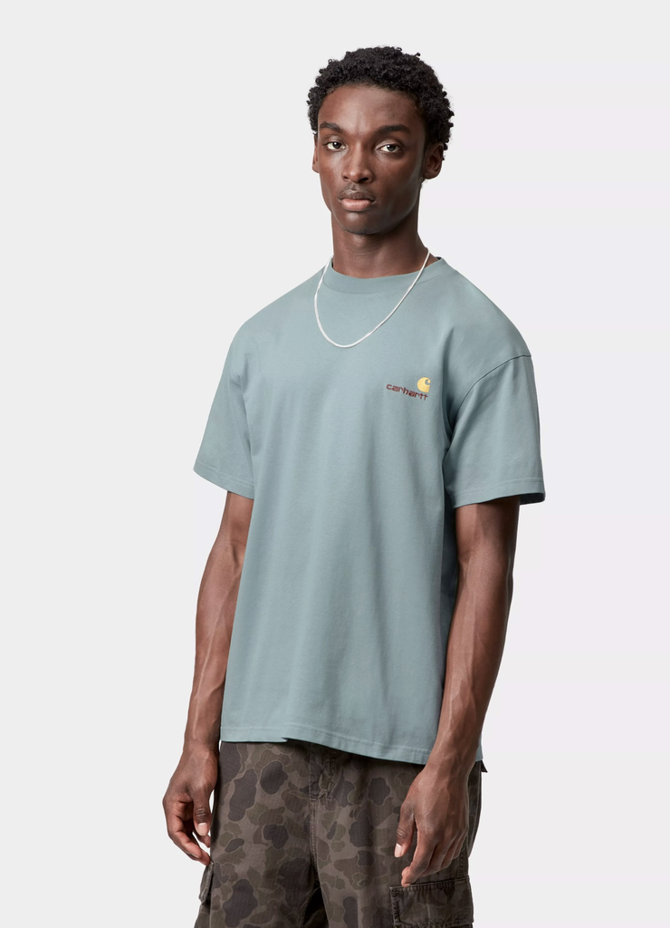 Camiseta Carhartt WIP American Script - Citadel