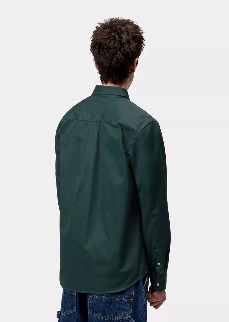 Camisa Carhartt WIP Madison - Dark Fir/Wax