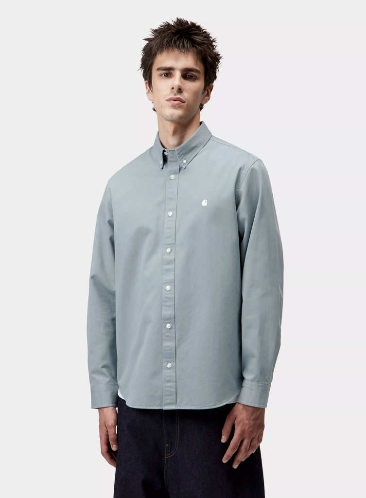 Camisa Carhartt WIP Madison - Citadel/Wax