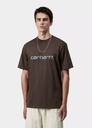 Camiseta Carhartt WIP Script - Vitola/Citadel