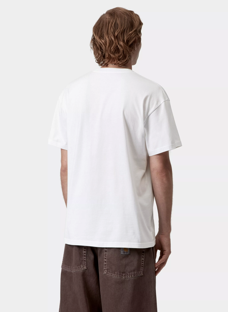 Camiseta Carhartt WIP Make Believe - White