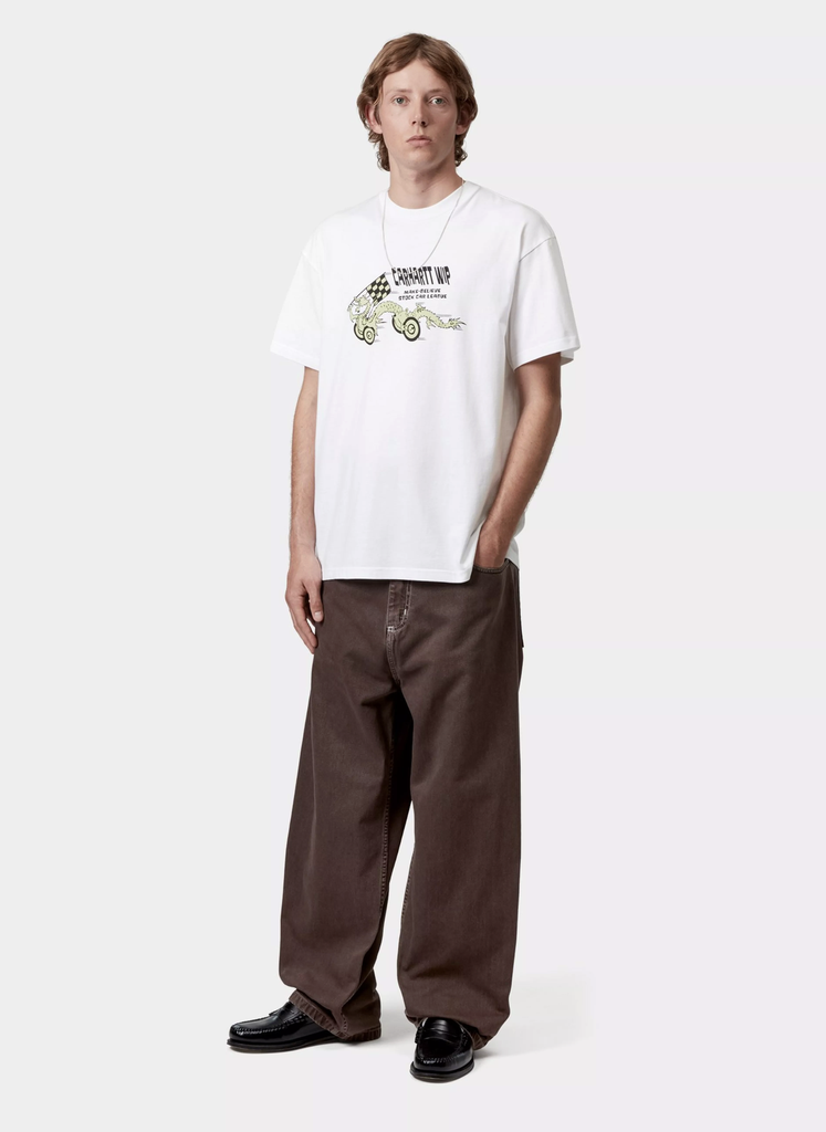 Camiseta Carhartt WIP Make Believe - White