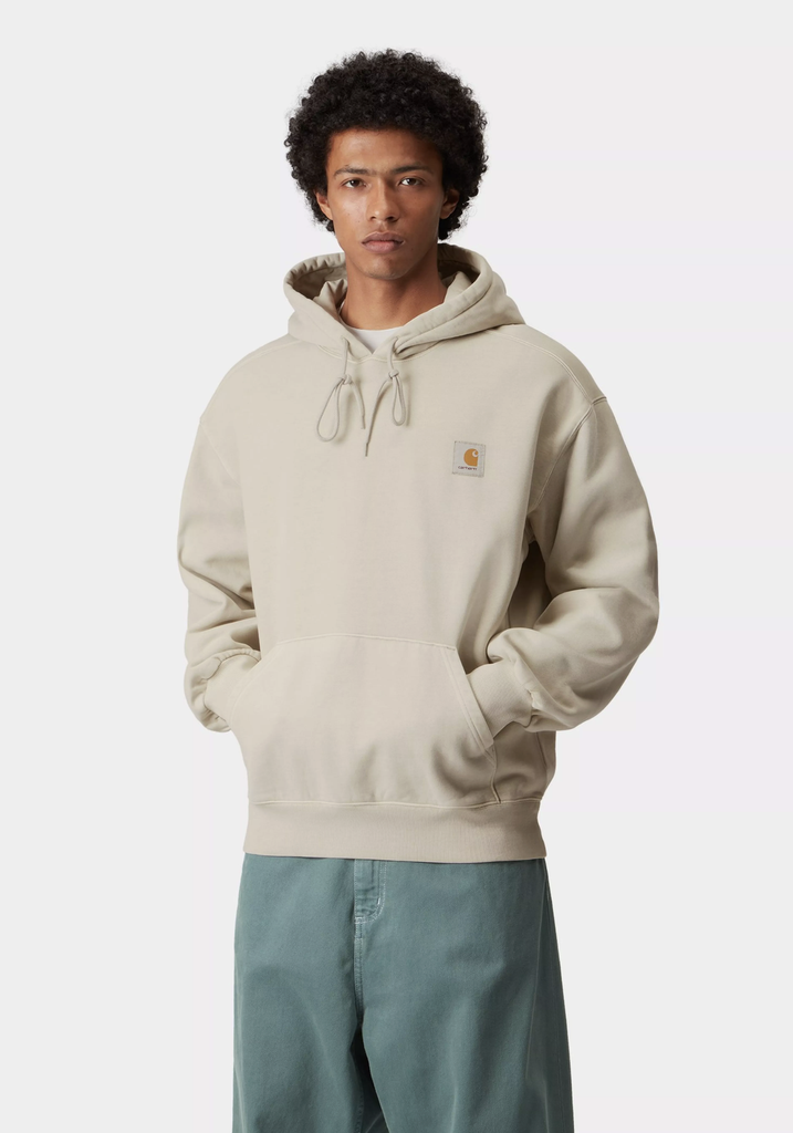 Sudadera con Capucha Carhartt WIP Vista - Fleur de Sel (Garment dyed)