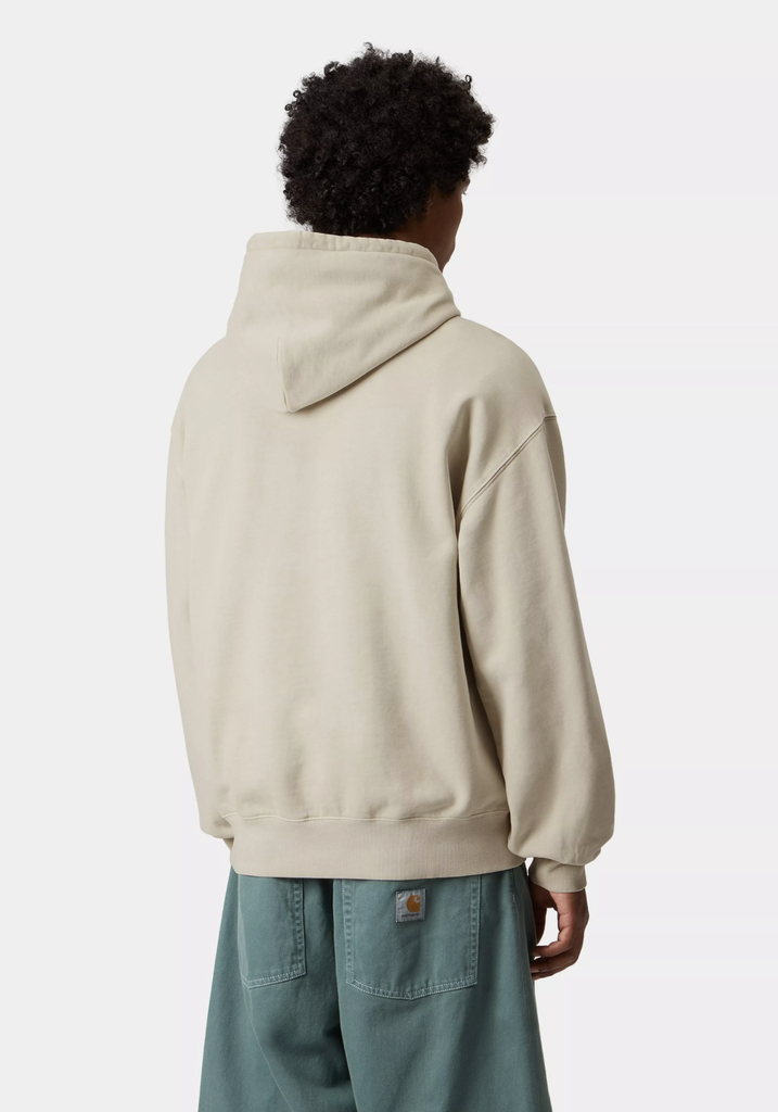 Sudadera con Capucha Carhartt WIP Vista - Fleur de Sel (Garment dyed)