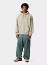Sudadera con Capucha Carhartt WIP Vista - Fleur de Sel (Garment dyed)