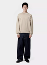 Sudadera Carhartt WIP Vista - Fleur de Sel (Garment dyed)
