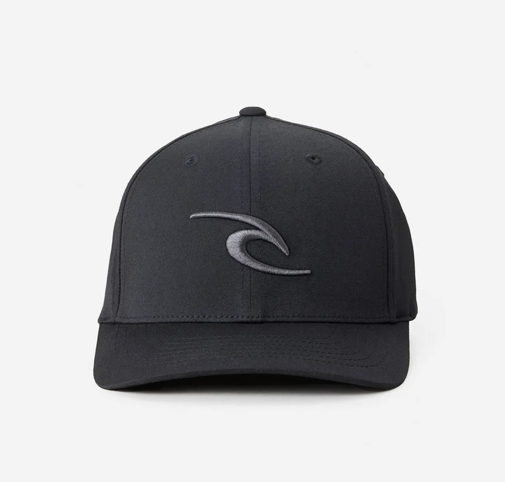 Gorra Rip Curl Tepan 2.0 Flexfit - Black