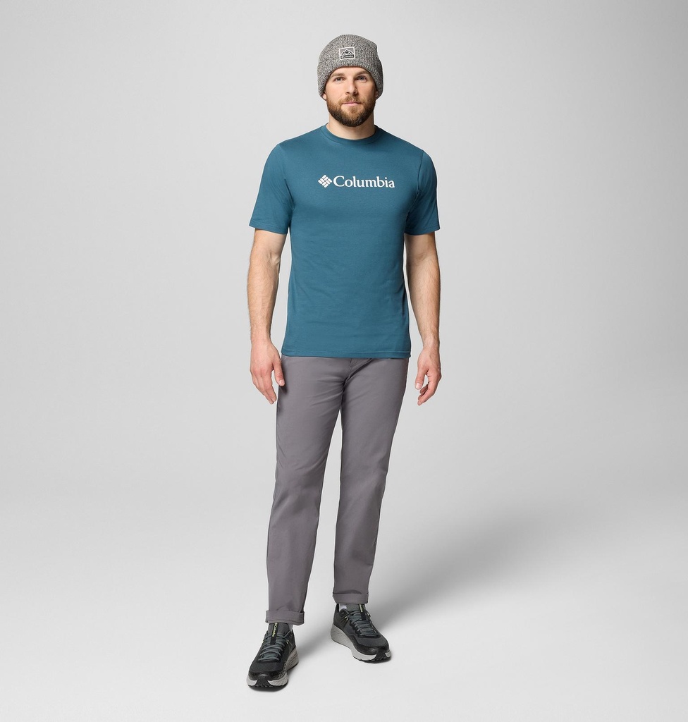 Camiseta Columbia CSC Basic Logo - Everblue/Gem Columbia 9in