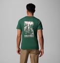Camiseta Columbia Rapid Ridge II - Rain Forest/Amazing Heights