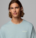 Camiseta Columbia Barton Springs - Crushed Blue/Citron Haze