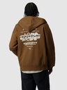 Sudadera con Cremallera Carhartt WIP Runaway - Hamilton Brown/White