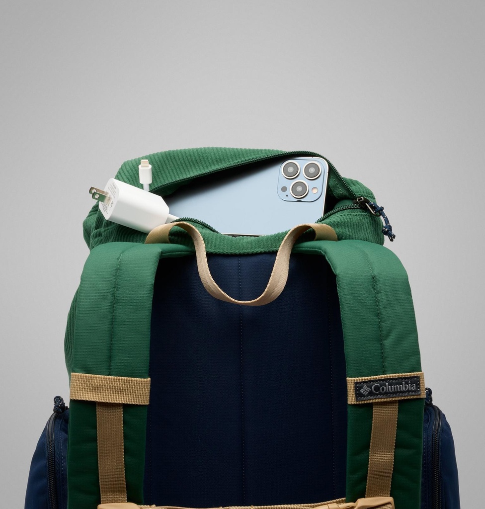 Mochila Columbia Trail Traveler 28 L - Rain Forest/Collegiate Navy