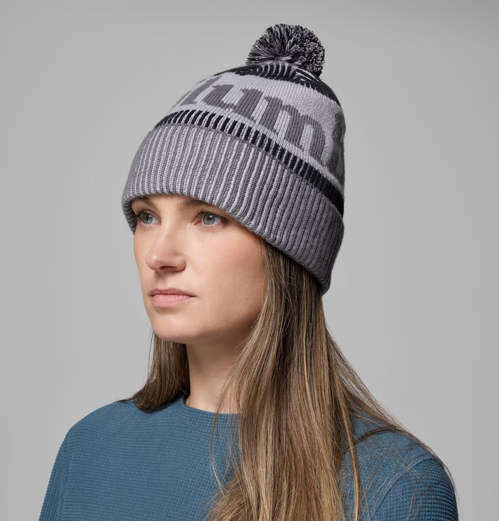 Gorro Columbia Polar Powder III - City Grey/Black/Columbia Grey