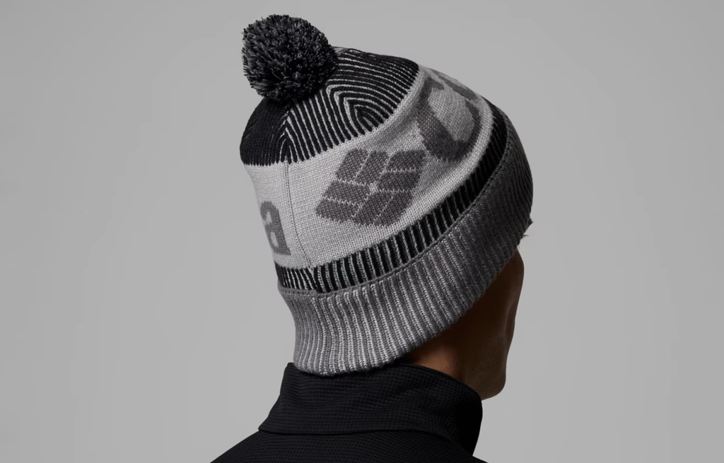 Gorro Columbia Polar Powder III - City Grey/Black/Columbia Grey
