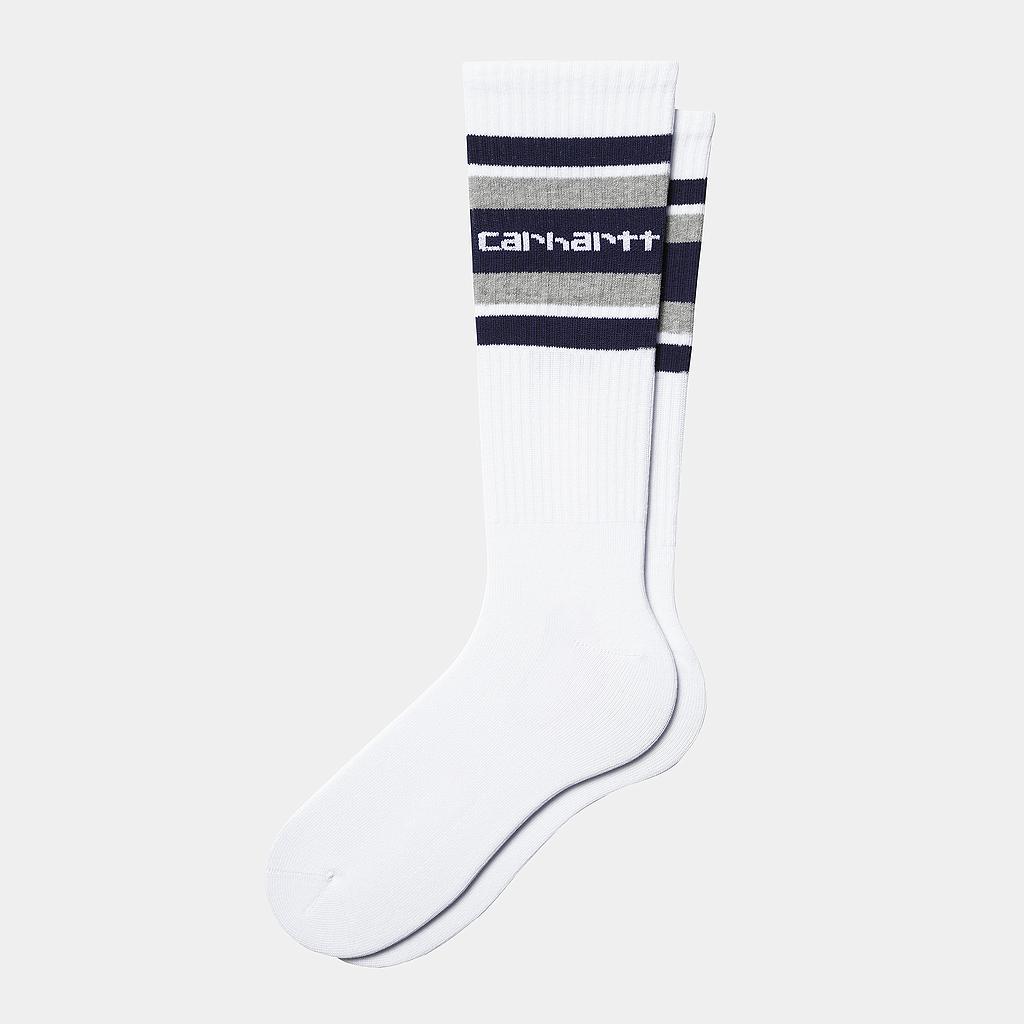 Calcetines Carhartt WIP Connors - White/Aura/Grey Heather