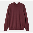 Jersey Carhartt WIP Madison - Malbec/Black