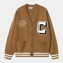 Cárdigan Carhartt WIP Brown Ducks - Hamilton Brown/Wax