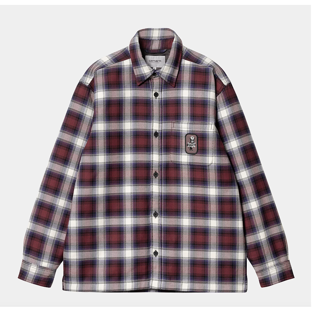 Chaqueta Carhartt WIP Monahan - Monahan Check/Malbec