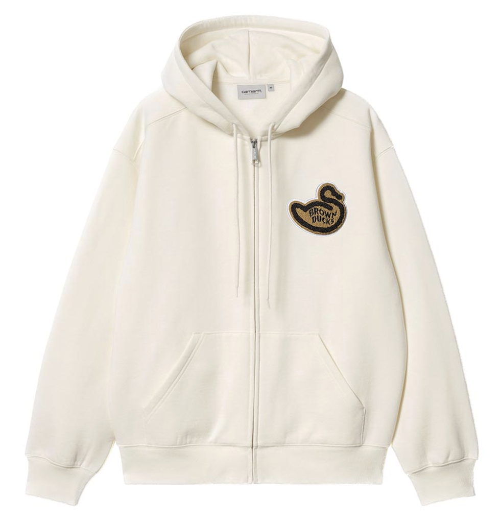 Sudadera Con Cremallera Carhartt WIP Brown Ducks - Wax