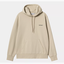 Sudadera Con Capucha Carhartt WIP Script Embroidery - Wall/Black