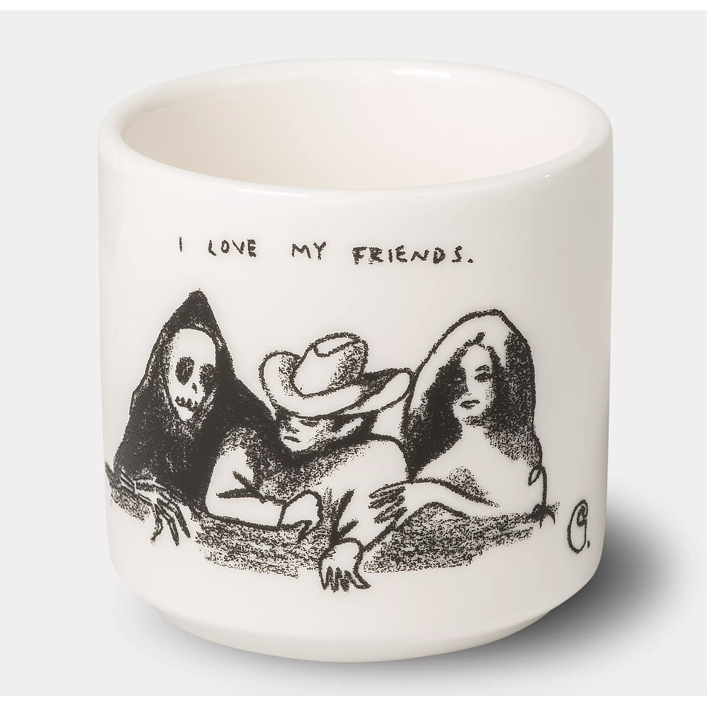 Taza Carhartt WIP Pepe friends - White/Black