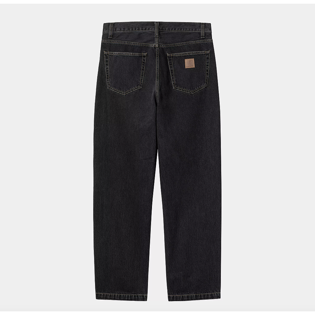 Pantalón Vaquero Carhartt WIP Aaron - Black (Stone Washed)