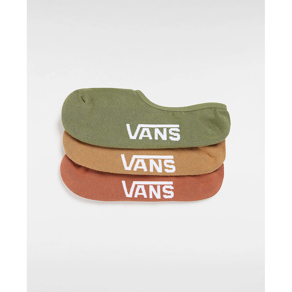 Calcetines Invisibles Vans Classic - Green/Texas/Brown