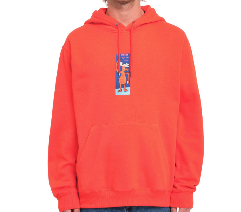Sudadera con Capucha Volcom Olivmoose - Bright Red