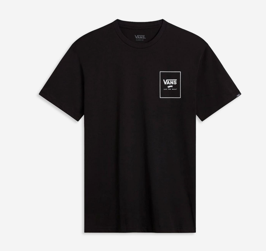 Camiseta Vans Mini Box - Black