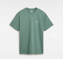 Camiseta Vans Left Chest Logo - Dark Forest