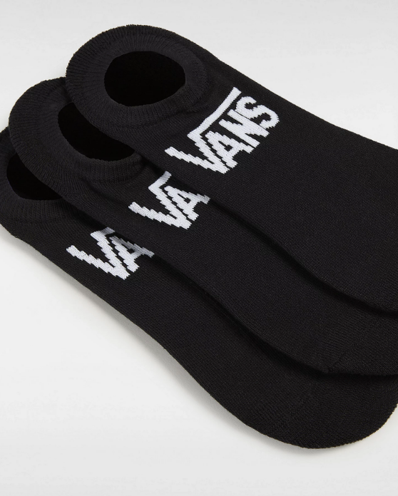 Calcetines Vans Classic Kick - Black (3 pares)