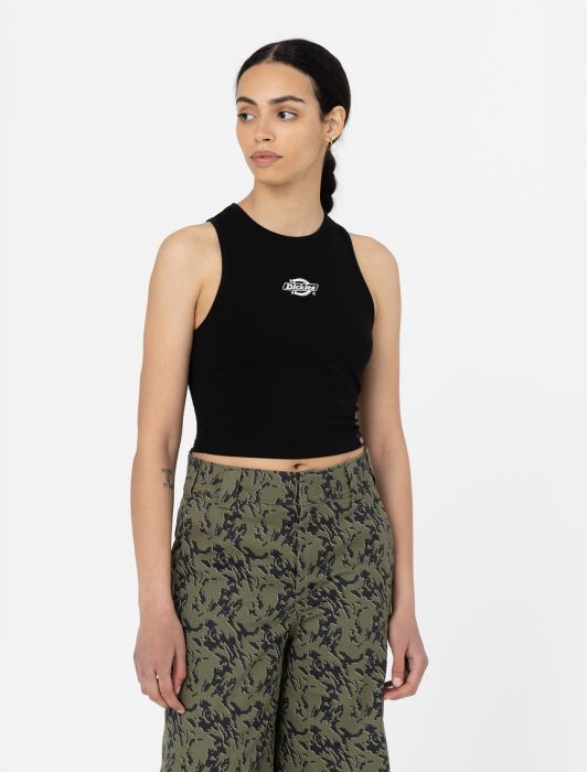 Camiseta De Tirantes Dickies Powers (Mujer) - Negro