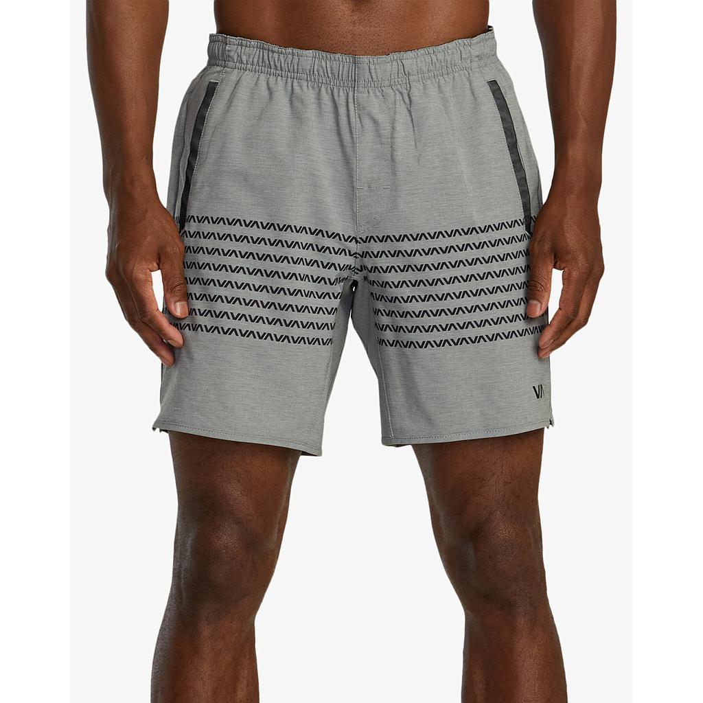 Pantalón Corto RVCA VA Sport Yogger Stretch 17" - Heather grey va band