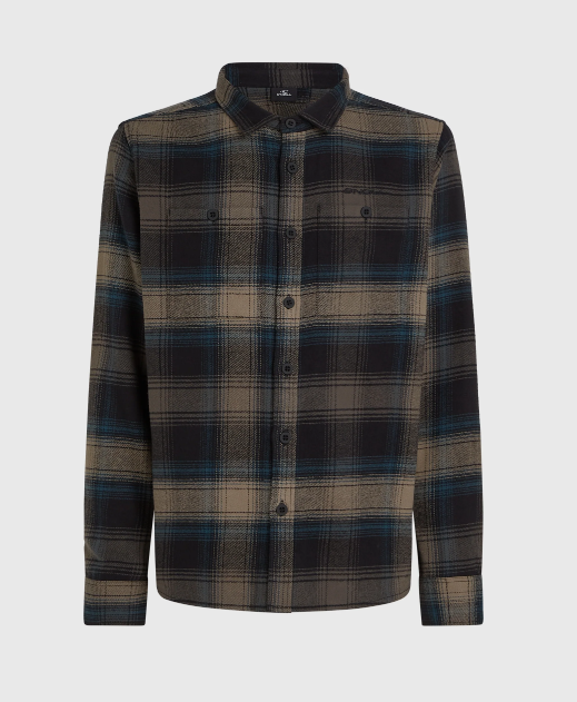 Camisa O'neill Flannel Check - Black Check Small
